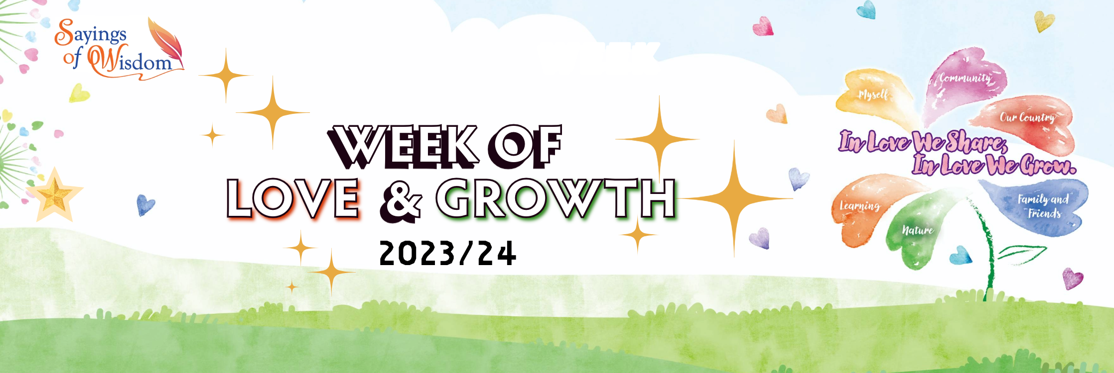 A Collection of English Learning Activities for the Promotion of Values Education: Examples from the School-based Activity “Week of Love and Growth”